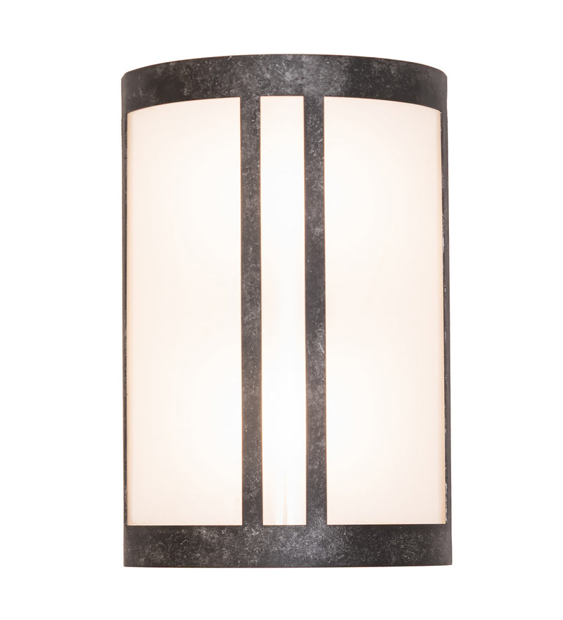 Meyda Tiffany 117158 Two Light Wall Sconce, Smoke