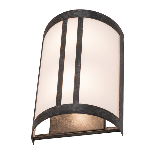 Meyda Tiffany 117158 Two Light Wall Sconce, Smoke