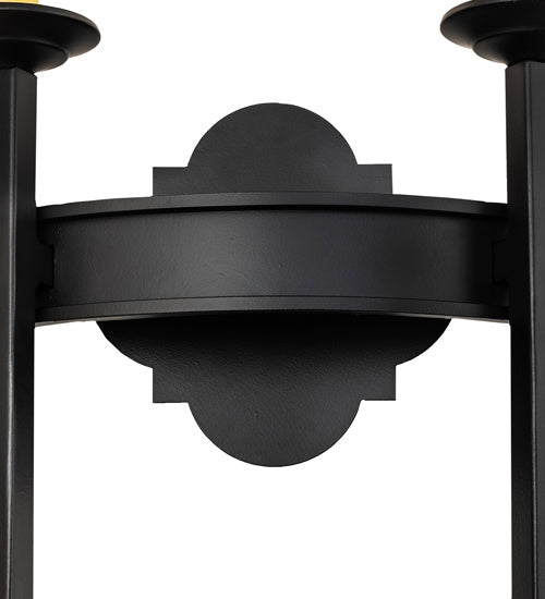 Meyda Tiffany 117866 Two Light Wall Sconce, Blackwash