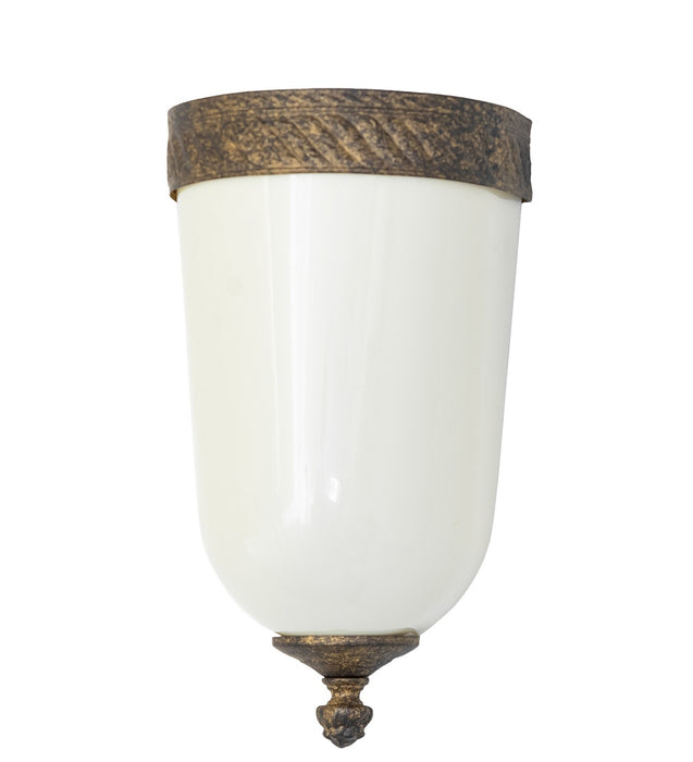 Meyda Tiffany 134377 One Light Wall Sconce, Old Gold