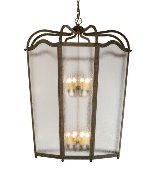 Meyda Tiffany 134704 16 Light Pendant, Organic Rust