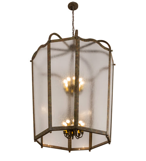 Meyda Tiffany 134704 16 Light Pendant, Organic Rust
