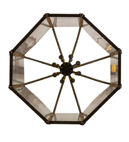 Meyda Tiffany 134704 16 Light Pendant, Organic Rust