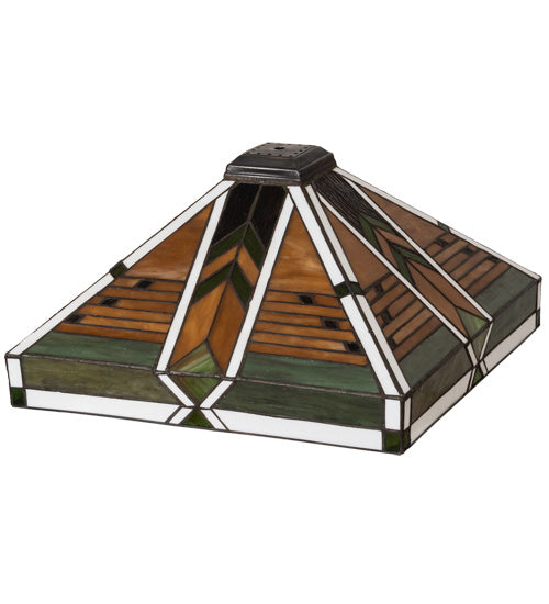 Meyda Tiffany 135223 Shade, Mahogany Bronze