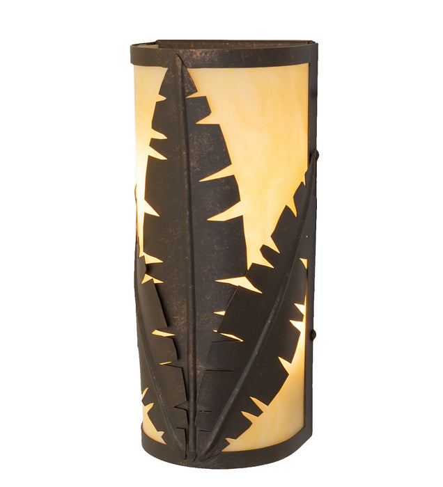 Meyda Tiffany 146549 Two Light Wall Sconce, Gilded Tobacco