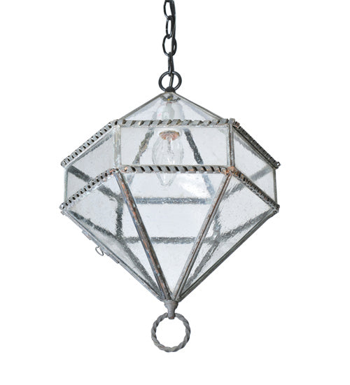 Meyda Tiffany 151876 One Light Pendant, Burnished Brass
