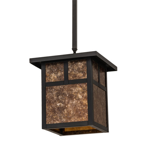 Meyda Tiffany 192839 One Light Pendant, Craftsman Brown