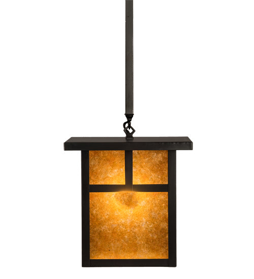 Meyda Tiffany 192839 One Light Pendant, Craftsman Brown