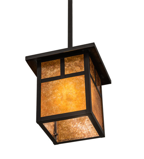Meyda Tiffany 192839 One Light Pendant, Craftsman Brown
