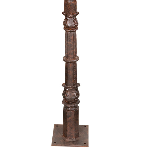 Meyda Tiffany 200261 Two Light Street Lamp, Rusty Nail