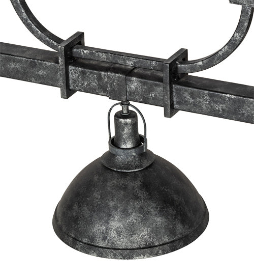Meyda Tiffany 203455 Three Light Pendant, Smoke And Anthracite