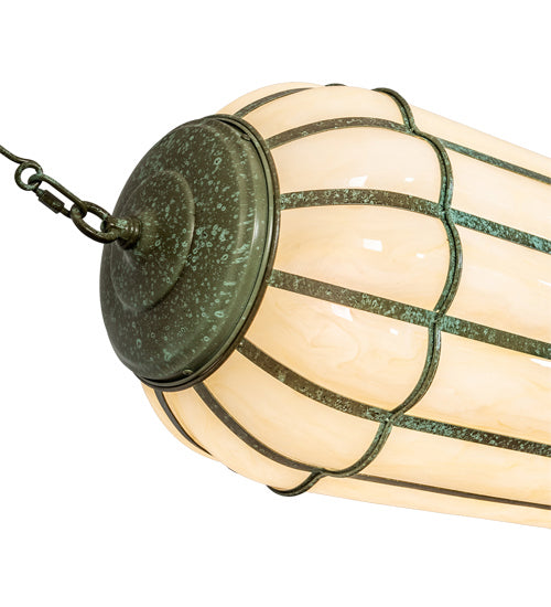 Meyda Tiffany 204997 Three Light Pendant, Tarnished Copper