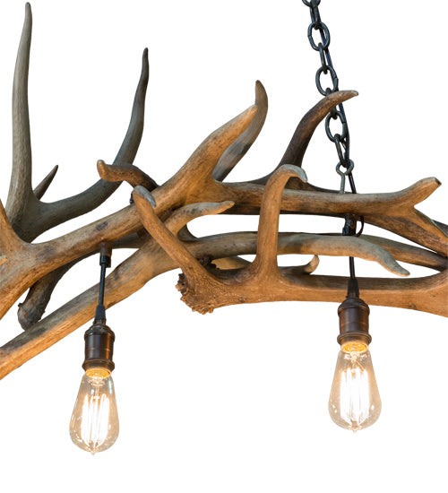 Meyda Tiffany 212262 Eight Light Chandelier, Mahogany Bronze