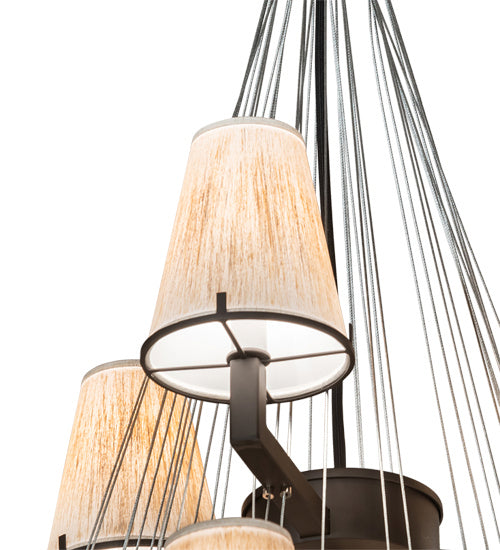 Meyda Tiffany 214042 21 Light Chandelier, Oil Rubbed Bronze