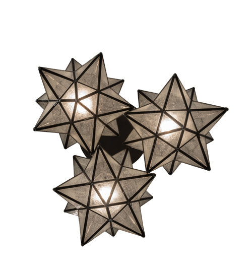 Meyda Tiffany 215080 Three Light Pendant, Oil Rubbed Bronze