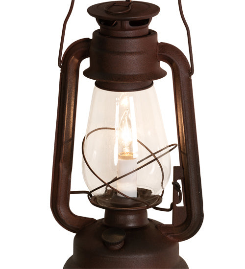 Meyda Tiffany 215766 One Light Wall Sconce, Wrought Iron On Rust