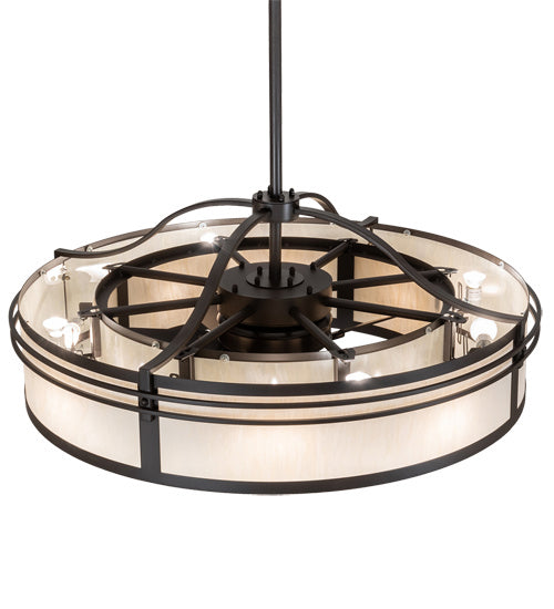 Meyda Tiffany 216140 12 Light Chandel-Air, Oil Rubbed Bronze