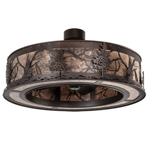 Meyda Tiffany 216207 16 Light Chandel-Air, Mahogany Bronze