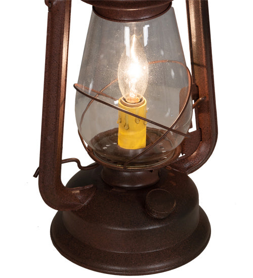 Meyda Tiffany 216486 Two Light Mini Pendant, Wrought Iron On Rust