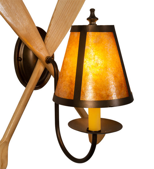 Meyda Tiffany 216854 One Light Wall Sconce, Antique Copper
