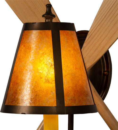 Meyda Tiffany 216854 One Light Wall Sconce, Antique Copper