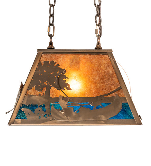 Meyda Tiffany 216861 One Light Pendant, Antique Copper