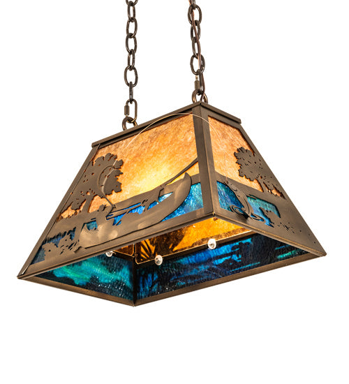 Meyda Tiffany 216861 One Light Pendant, Antique Copper