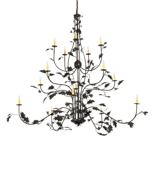Meyda Tiffany 218561 15 Light Chandelier, Timeless Bronze