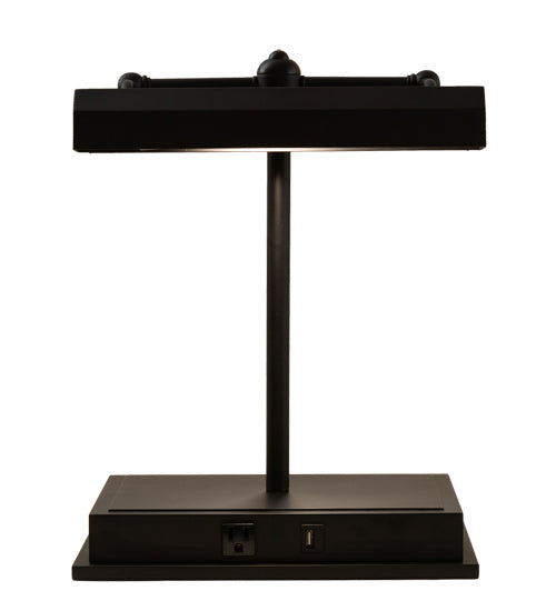 Meyda Tiffany 218706 Two Light Library Lamp, Oil Rubbed Bronze