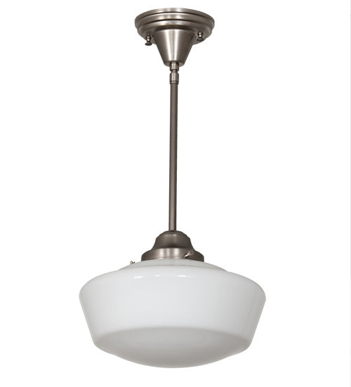 Meyda Tiffany 219618 One Light Pendant, Nickel