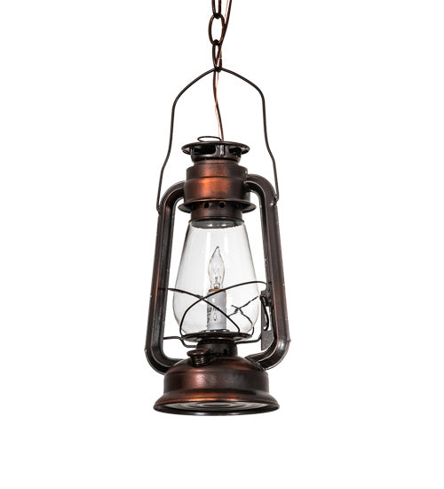 Meyda Tiffany 220231 One Light Mini Pendant, Vintage Copper