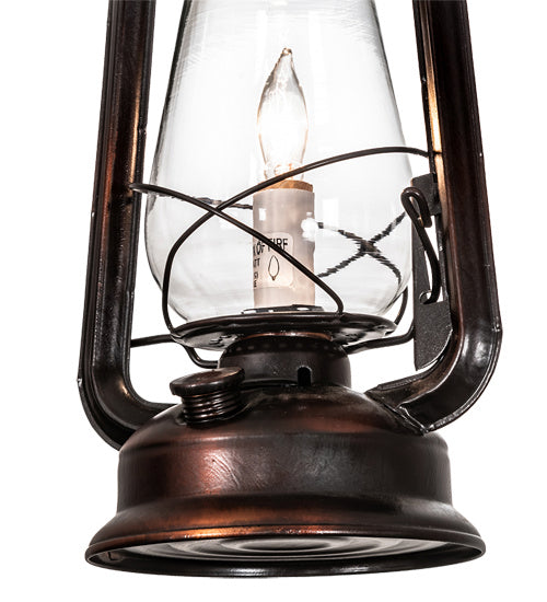 Meyda Tiffany 220231 One Light Mini Pendant, Vintage Copper