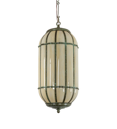 Meyda Tiffany 220607 Three Light Pendant, Tarnished Copper