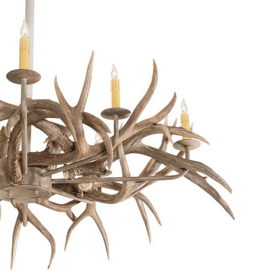 Meyda Tiffany 220836 20 Light Chandelier, Beige Satin