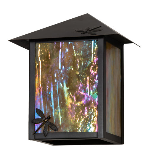 Meyda Tiffany 28473 One Light Wall Sconce, Craftsman Brown