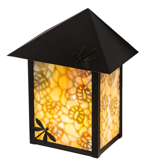 Meyda Tiffany 28473 One Light Wall Sconce, Craftsman Brown