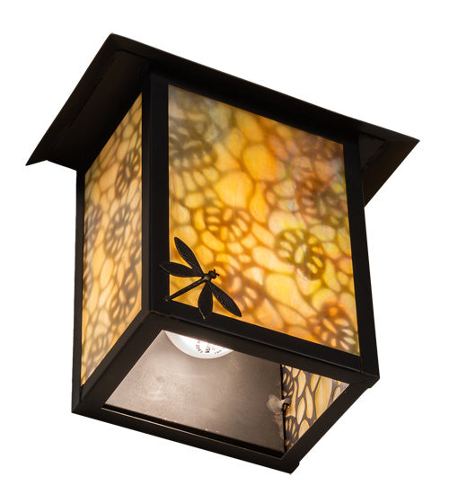 Meyda Tiffany 28473 One Light Wall Sconce, Craftsman Brown