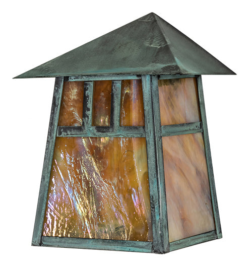 Meyda Tiffany 45683 One Light Wall Sconce, Verdigris