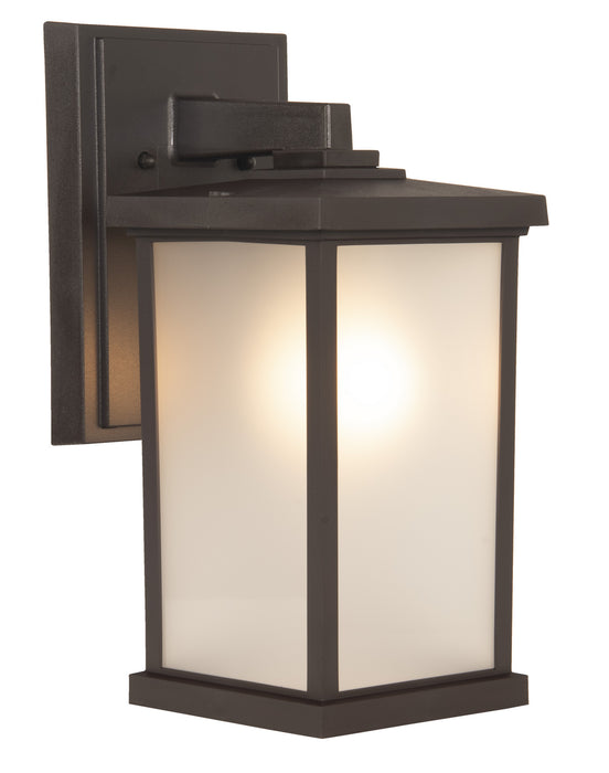 Craftmade ZA2414-BZ One Light Outdoor Wall Lantern, Bronze