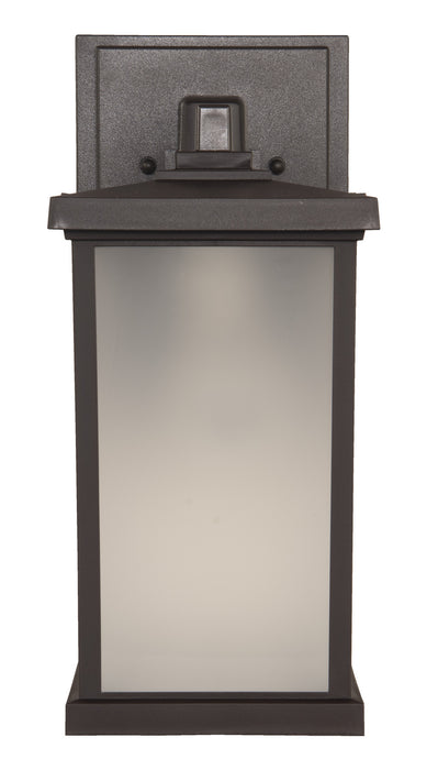 Craftmade ZA2414-BZ One Light Outdoor Wall Lantern, Bronze