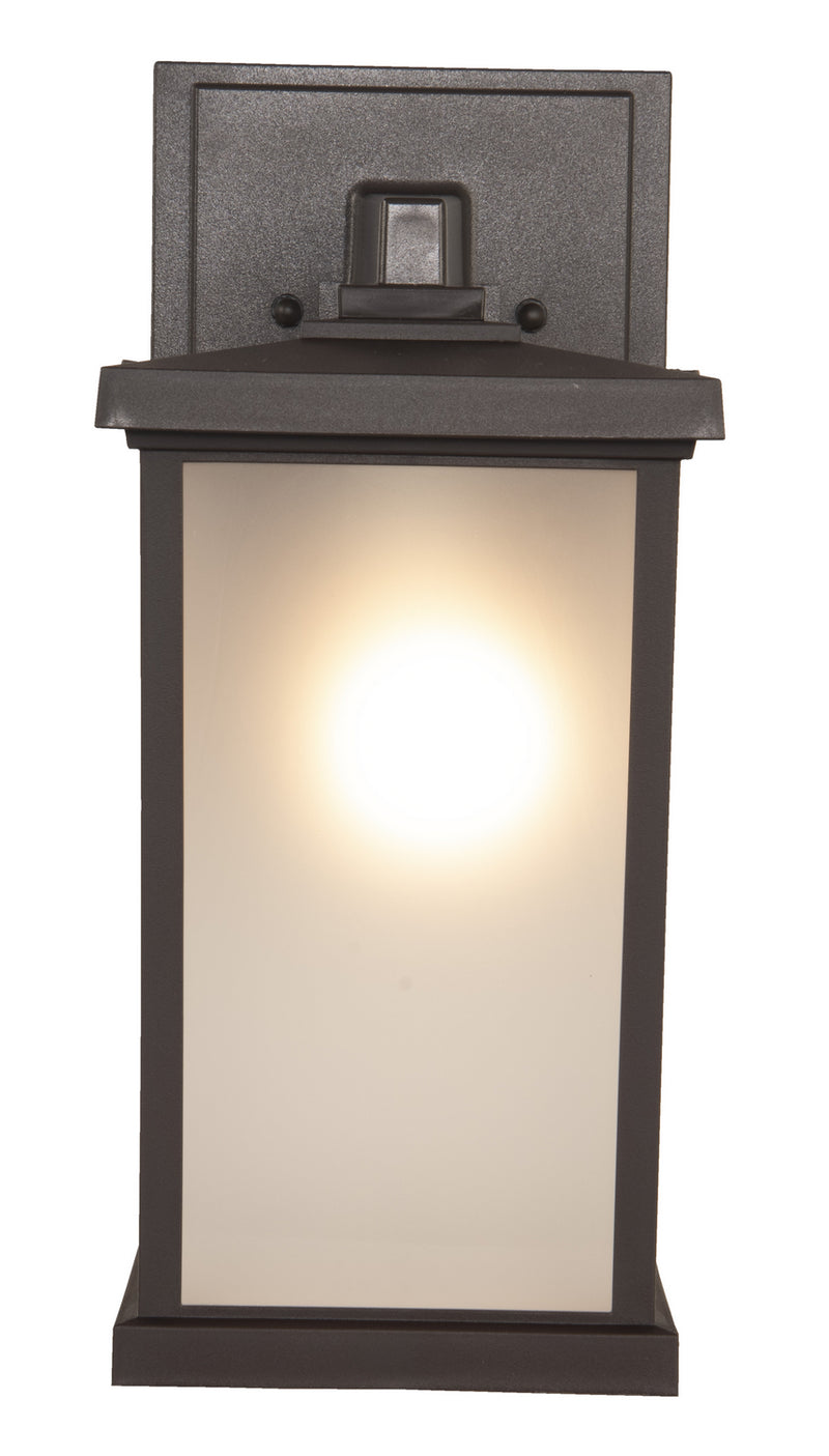Craftmade ZA2414-BZ One Light Outdoor Wall Lantern, Bronze