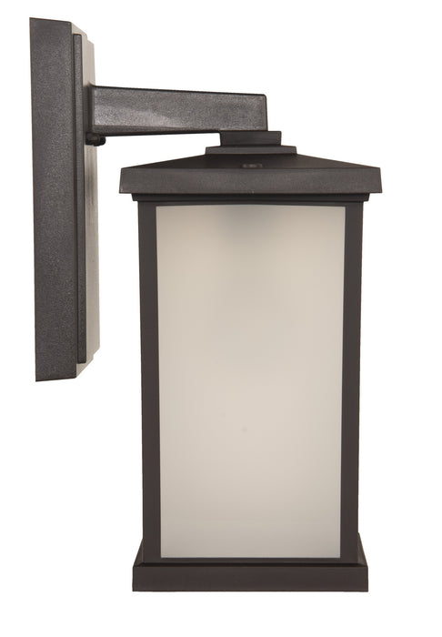 Craftmade ZA2414-BZ One Light Outdoor Wall Lantern, Bronze