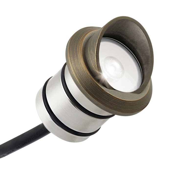 Kichler 16142CBR Mini All-Purpose Cowl Accessory, Centennial Brass