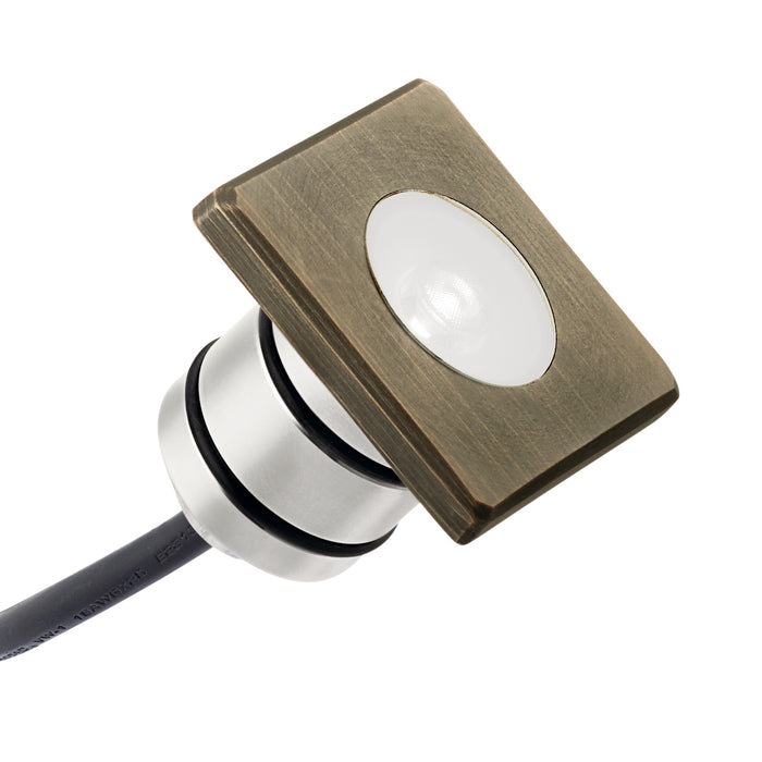 Kichler 16147CBR Mini All-Purpose Square Accessory, Centennial Brass