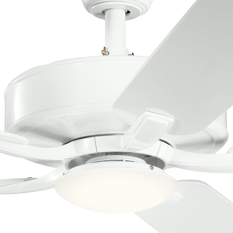 Kichler 330019MWH 52" Ceiling Fan, Matte White