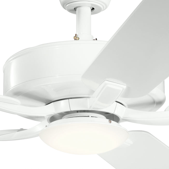 Kichler 330019MWH 52" Ceiling Fan, Matte White