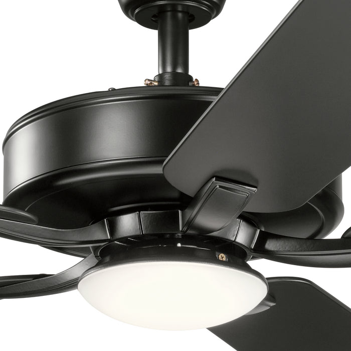 Kichler 330019SBK 52" Ceiling Fan, Satin Black