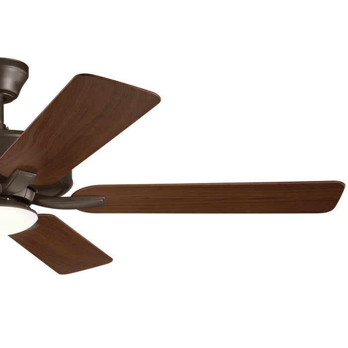 Kichler 330019SNB 52" Ceiling Fan, Satin Natural Bronze