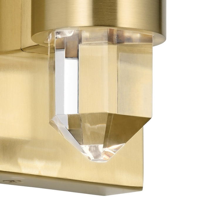 Kichler 84070CG LED Wall Sconce, Champagne Gold