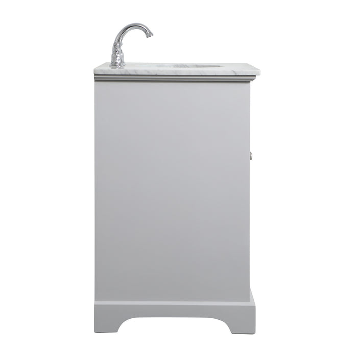 Elegant Lighting VF15032GR Single Bathroom Vanity, grey